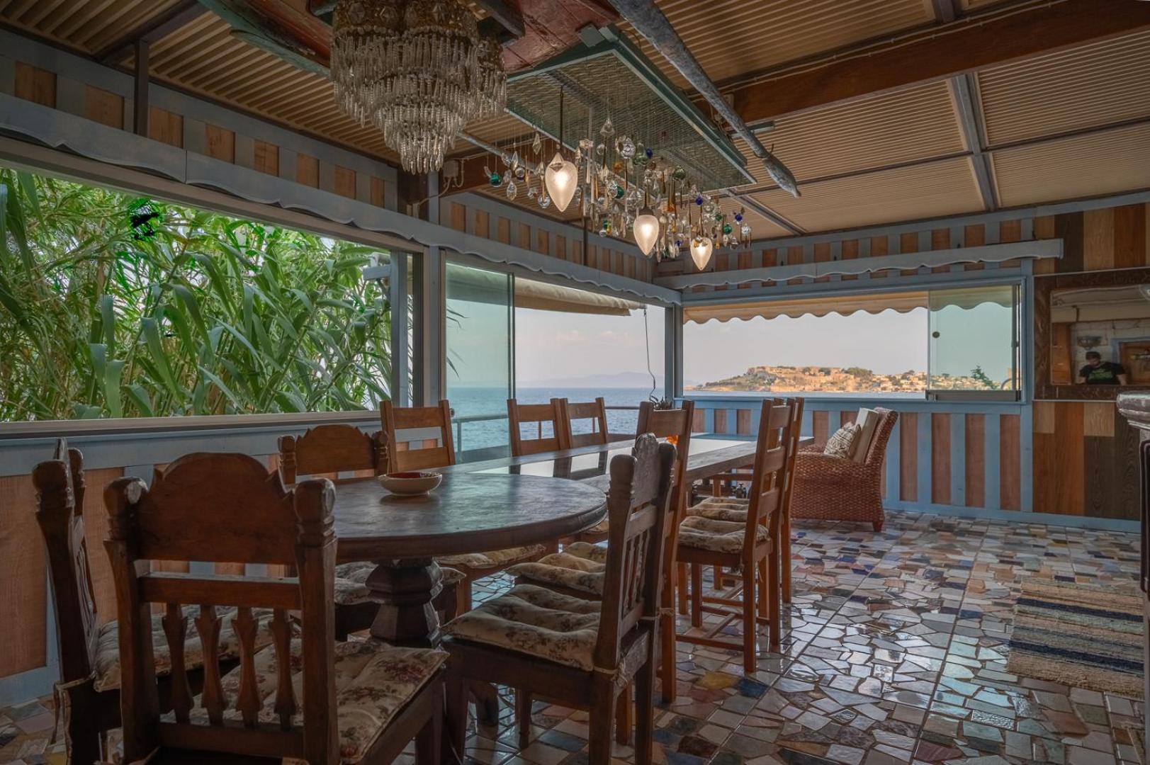 Container Luxury House Villa Mytilene Bagian luar foto